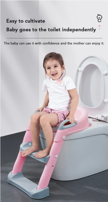 Adjustable Soft Toilet Ladder – Safe Step Stool for Kids & Toddlers in UAE Homes