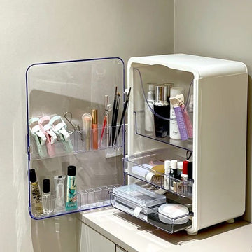 Multi‑Layer Cosmetic Storage Organizer – Elegant Vanity & Bathroom Organizer UAE