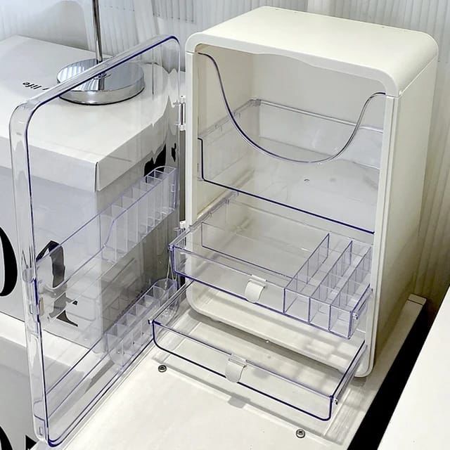 Multi‑Layer Cosmetic Storage Organizer – Elegant Vanity & Bathroom Organizer UAE