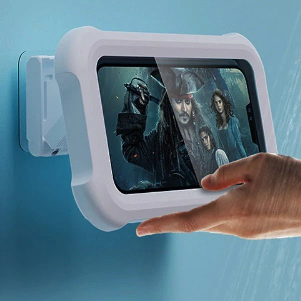 Wall-Mounted Waterproof Mobile Phone Box – Bathroom Safe Phone Holder Rack